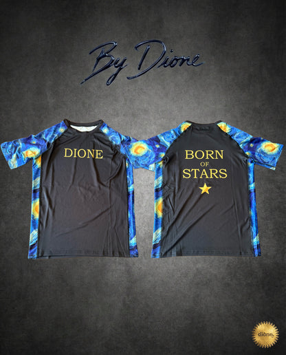 DIONE NO-GI "Starry Night" RASHGUARD FIGHT WEAR