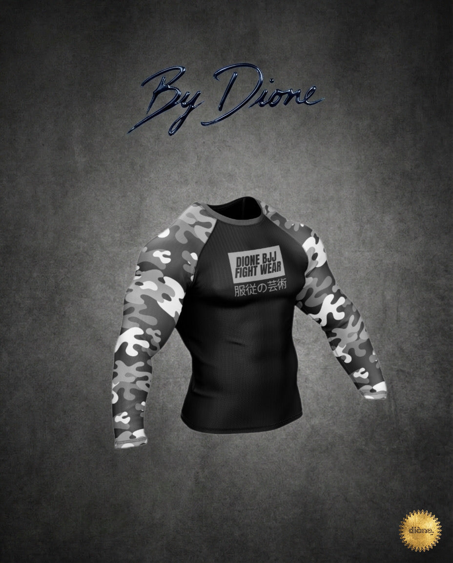 DIONE NO-GI "ONE MAN ARMY" RASHGUARD FIGHT WEAR